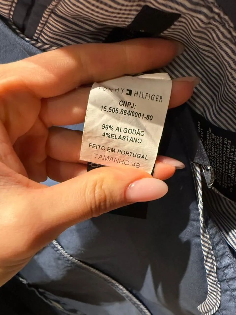 blazer tommy hilfiger azul 48 - Foto 4