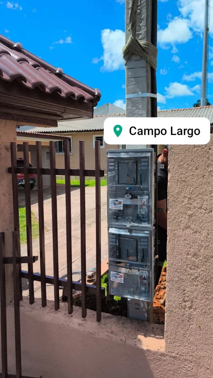 Bifásico Padrões Poste Luz Energia Caixa Copel Cocel Eletro10 - Foto 2