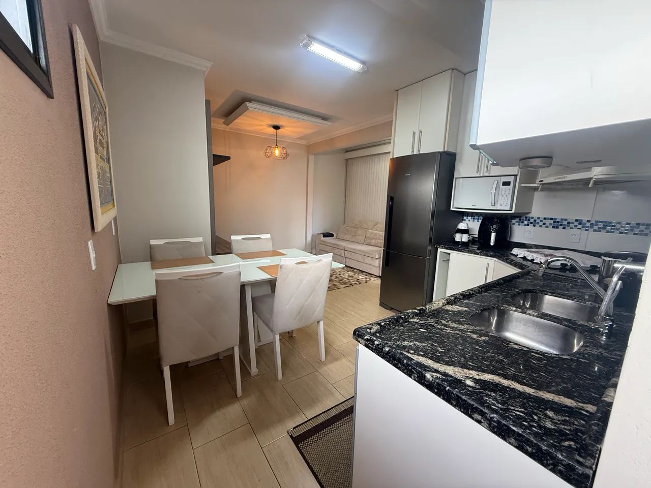 Casa 2º piso mobiliada de 2 quartos - Foto 4