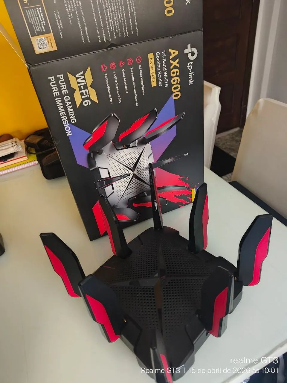 Roteador Gamer TP-Link AX6600 - Foto 5