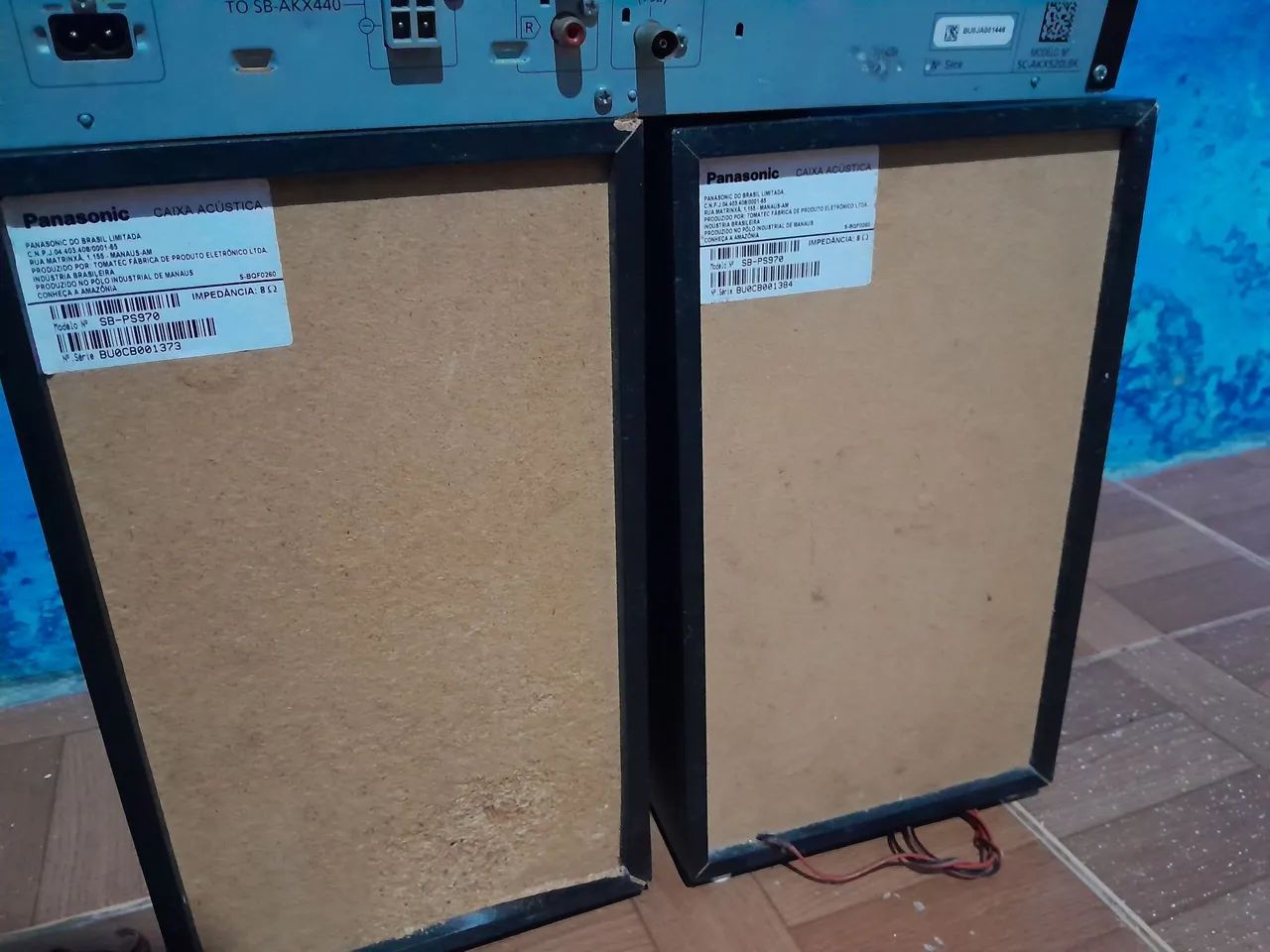 Som Panasonic 580W COM DEFEITO  - Foto 5