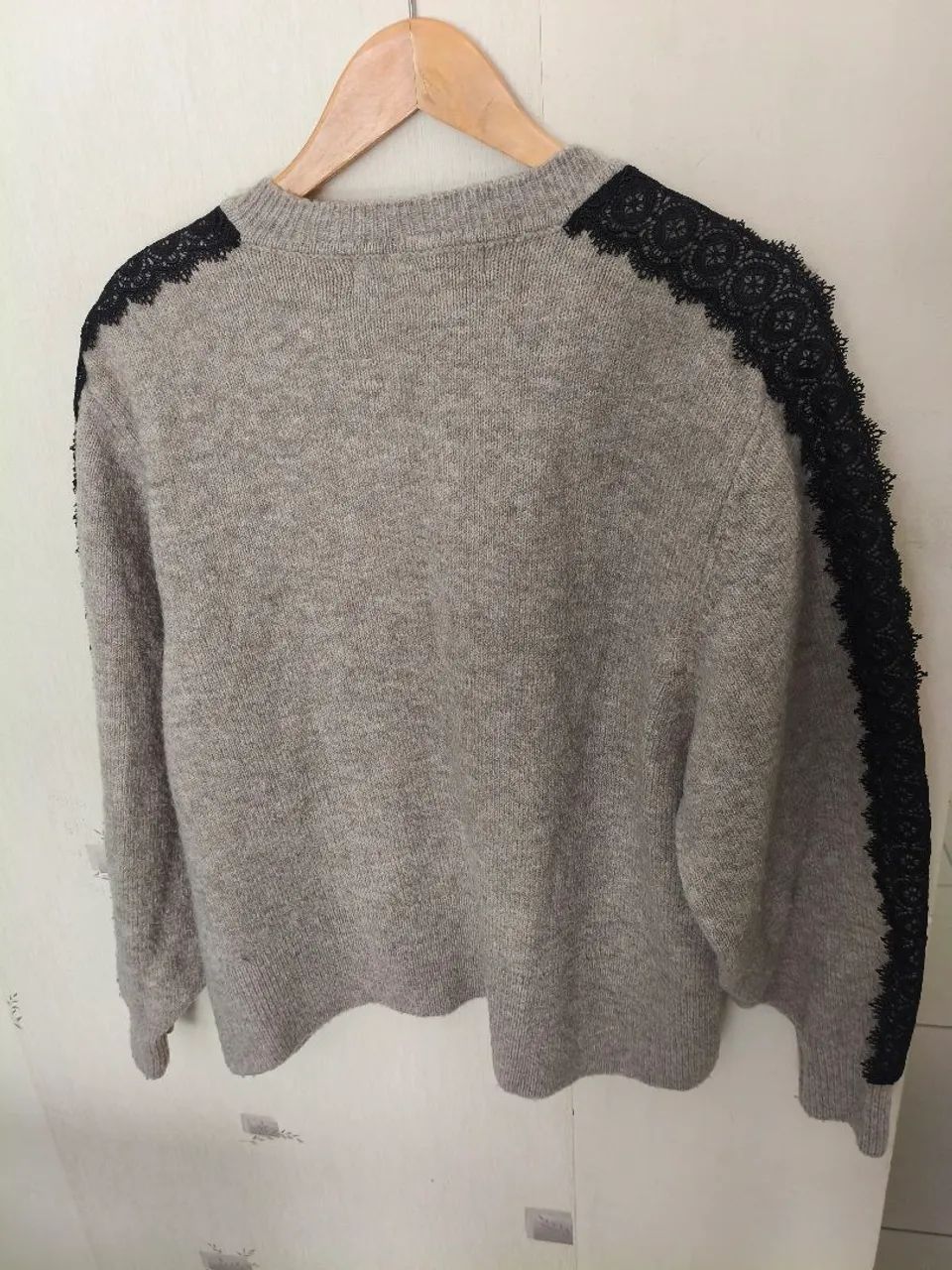 ZARA KNIT cardigã lã  - Foto 4