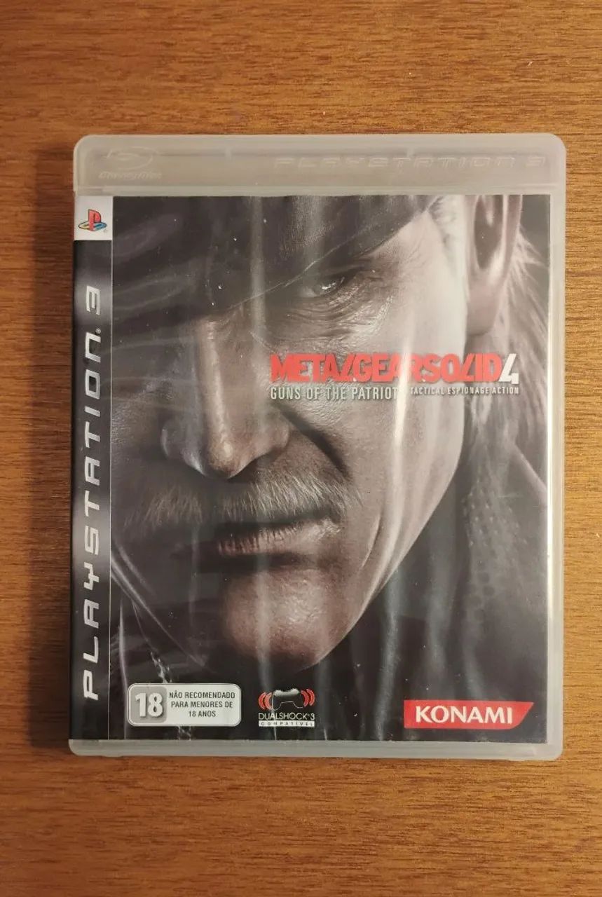 Metal gear solid 4 usado de PS3.