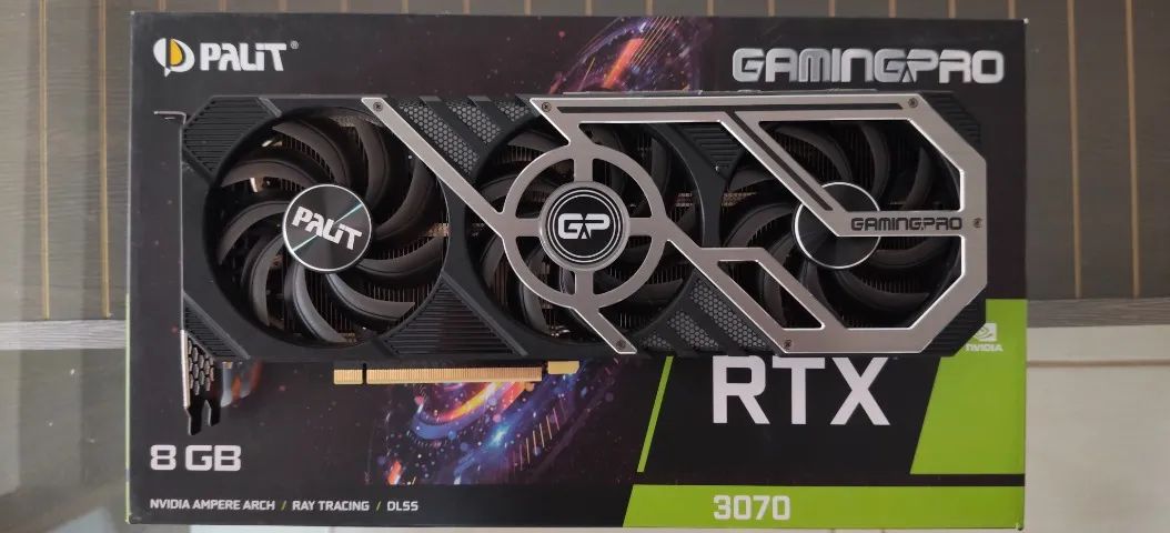 Placa de Video Gforce RTX3070 - Palit - Foto 2