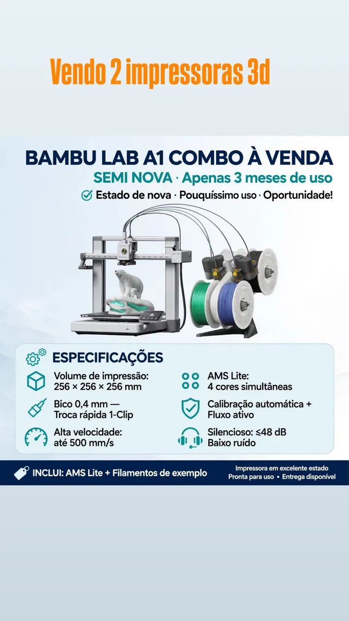 Bambu lab a1 combo  - Foto 2