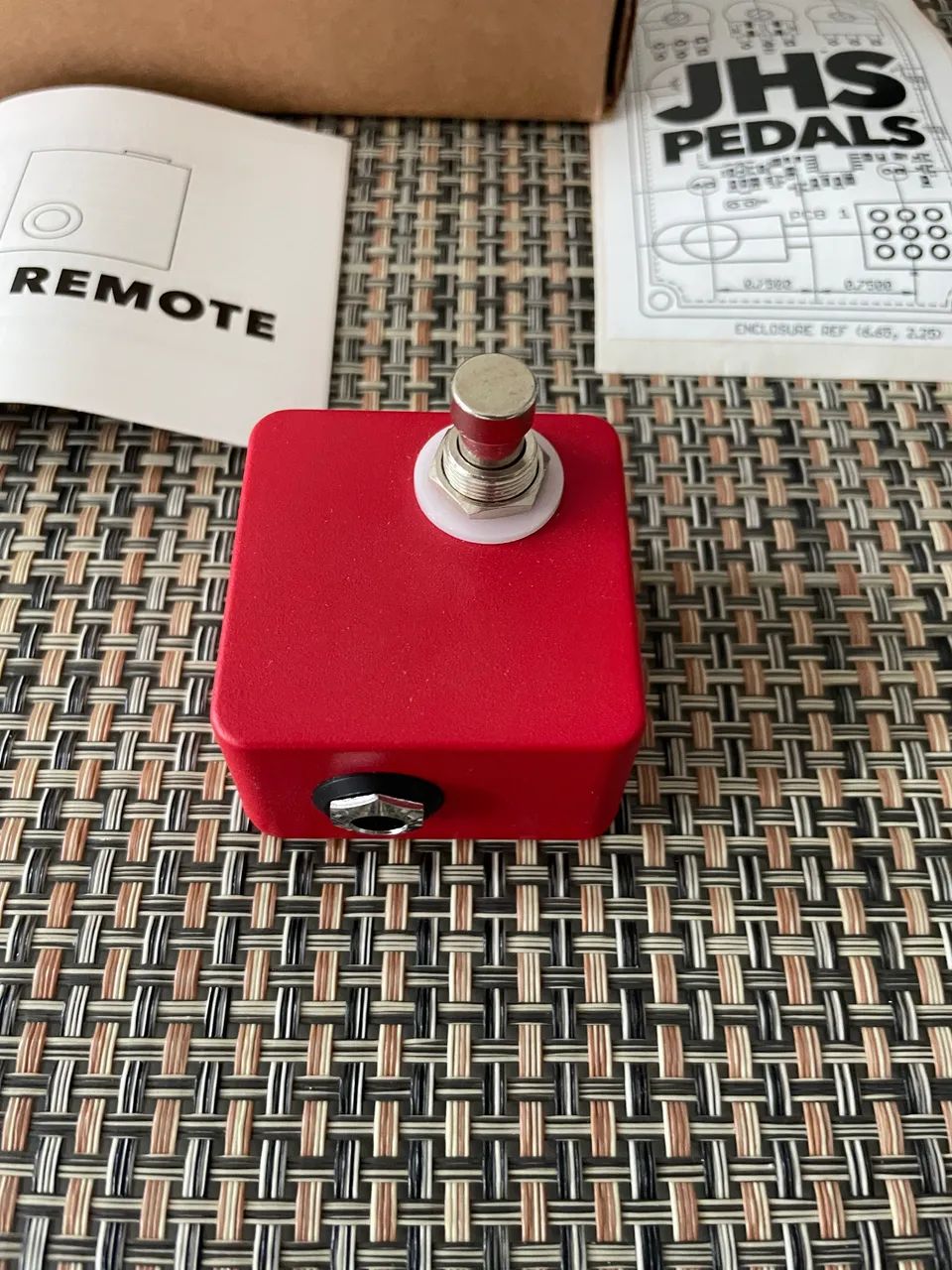 Pedal Red Remote Jhs - Novo Zero Completo Na Caixa - Foto 5