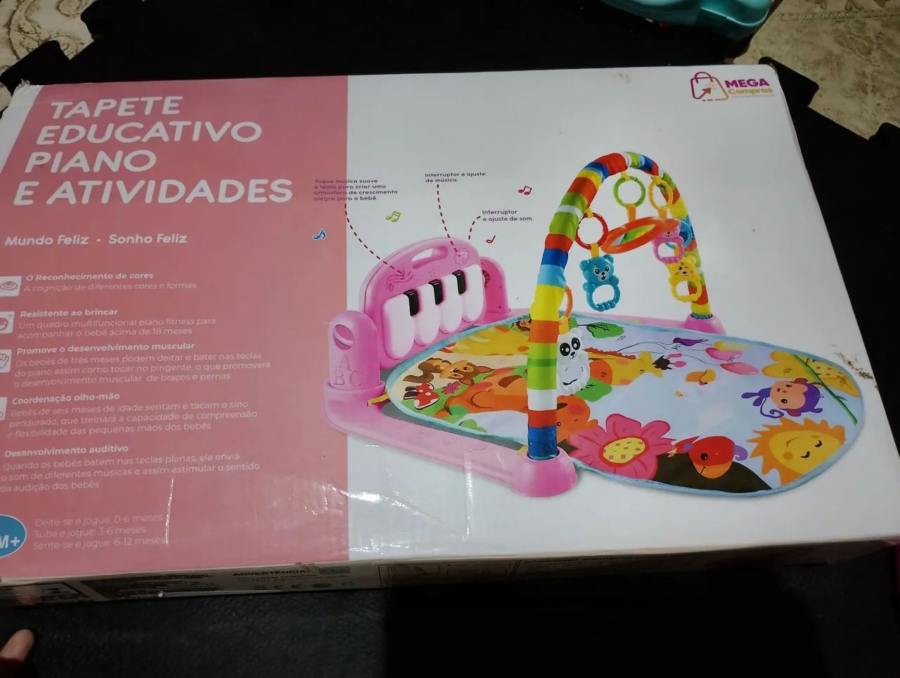 Tapete com teclado musical  - Foto 2