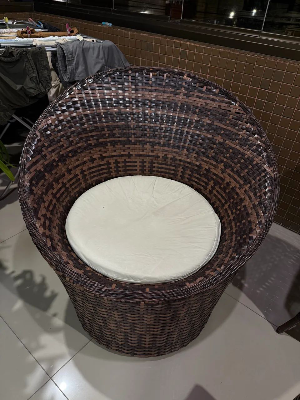 CONJUNTO EM VIME PARA VARANDA - Foto 4
