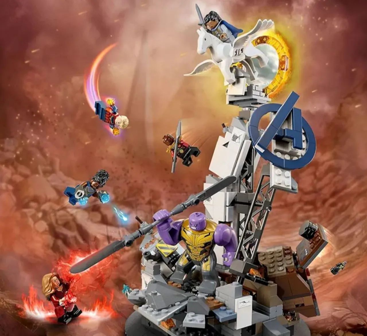 Lego 76266 Ultimato:A batalha final NOVO LACRADO  - Foto 4