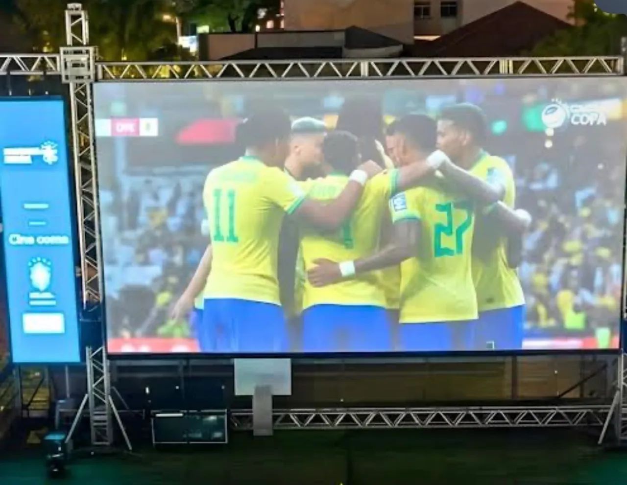ALUGUEL TELAO PAINEL LED COPA EVENTOS