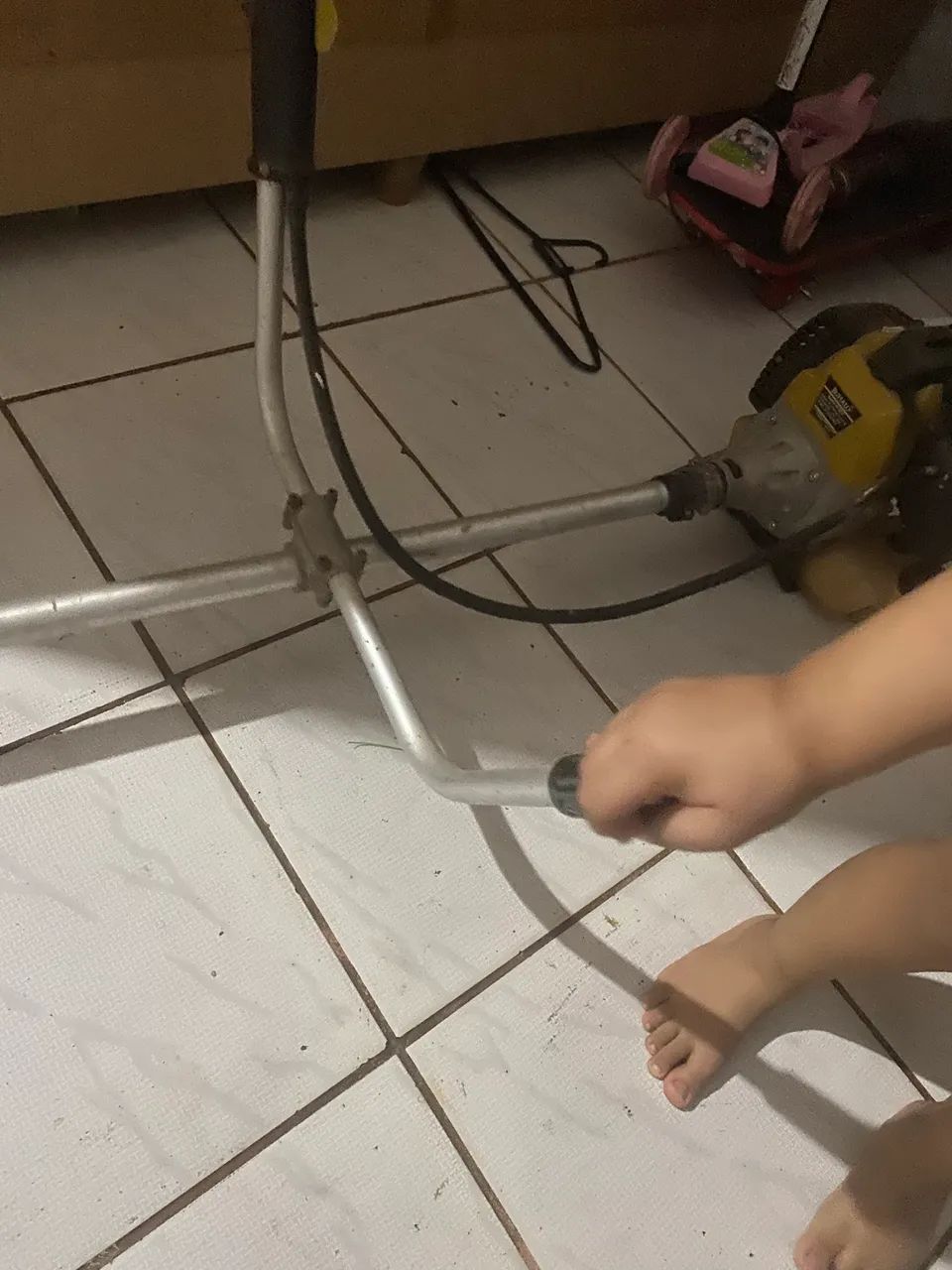Roçadeira sem defeito 