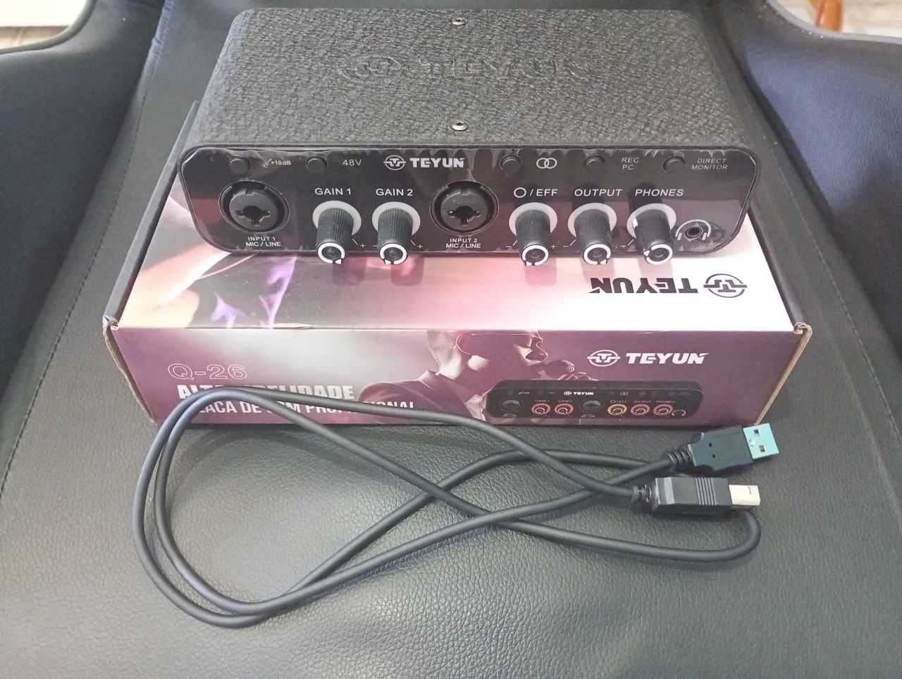 Interface de Áudio Tenyun-Q26.