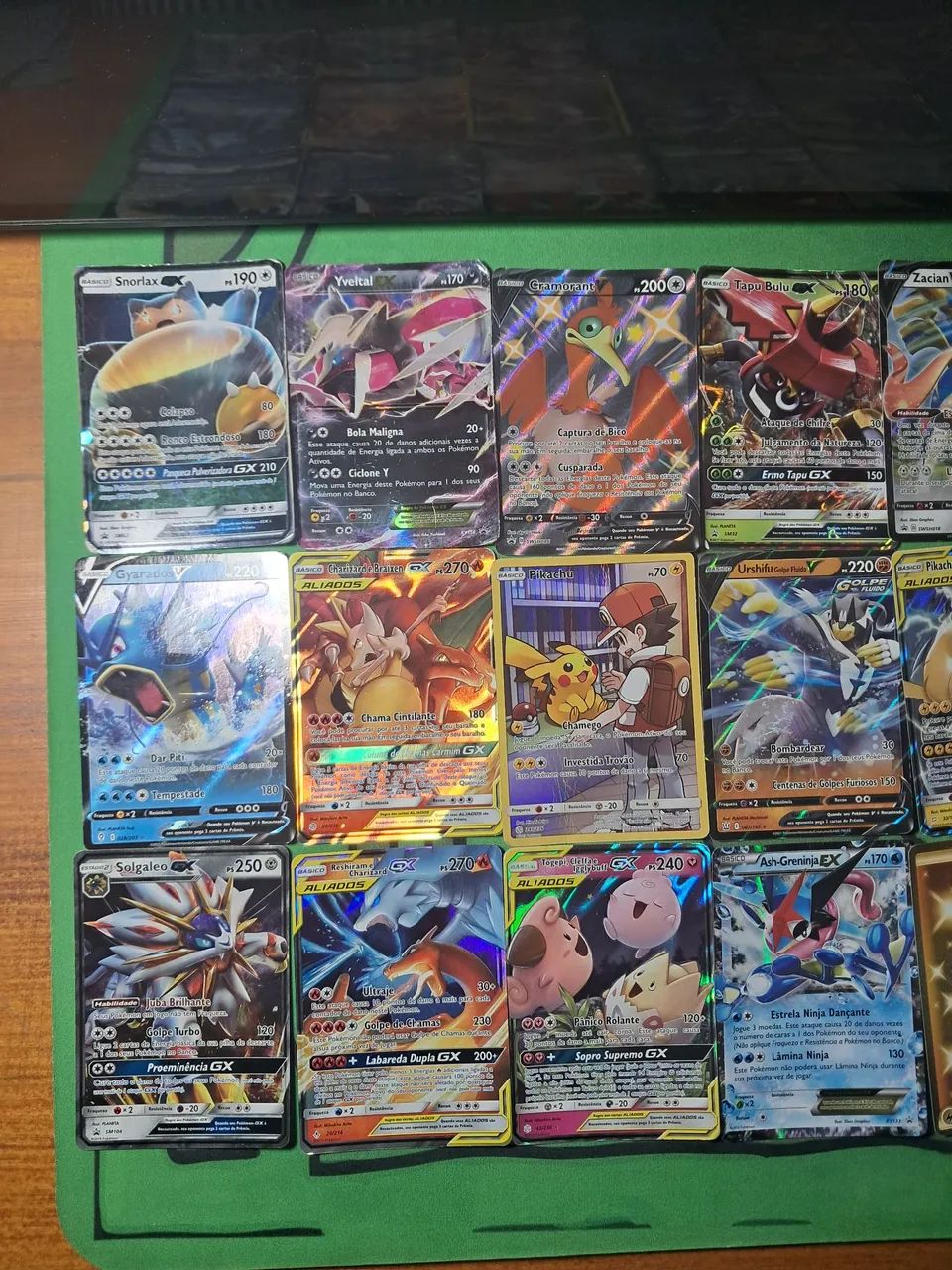 Cartas de pokemon raras e originais 