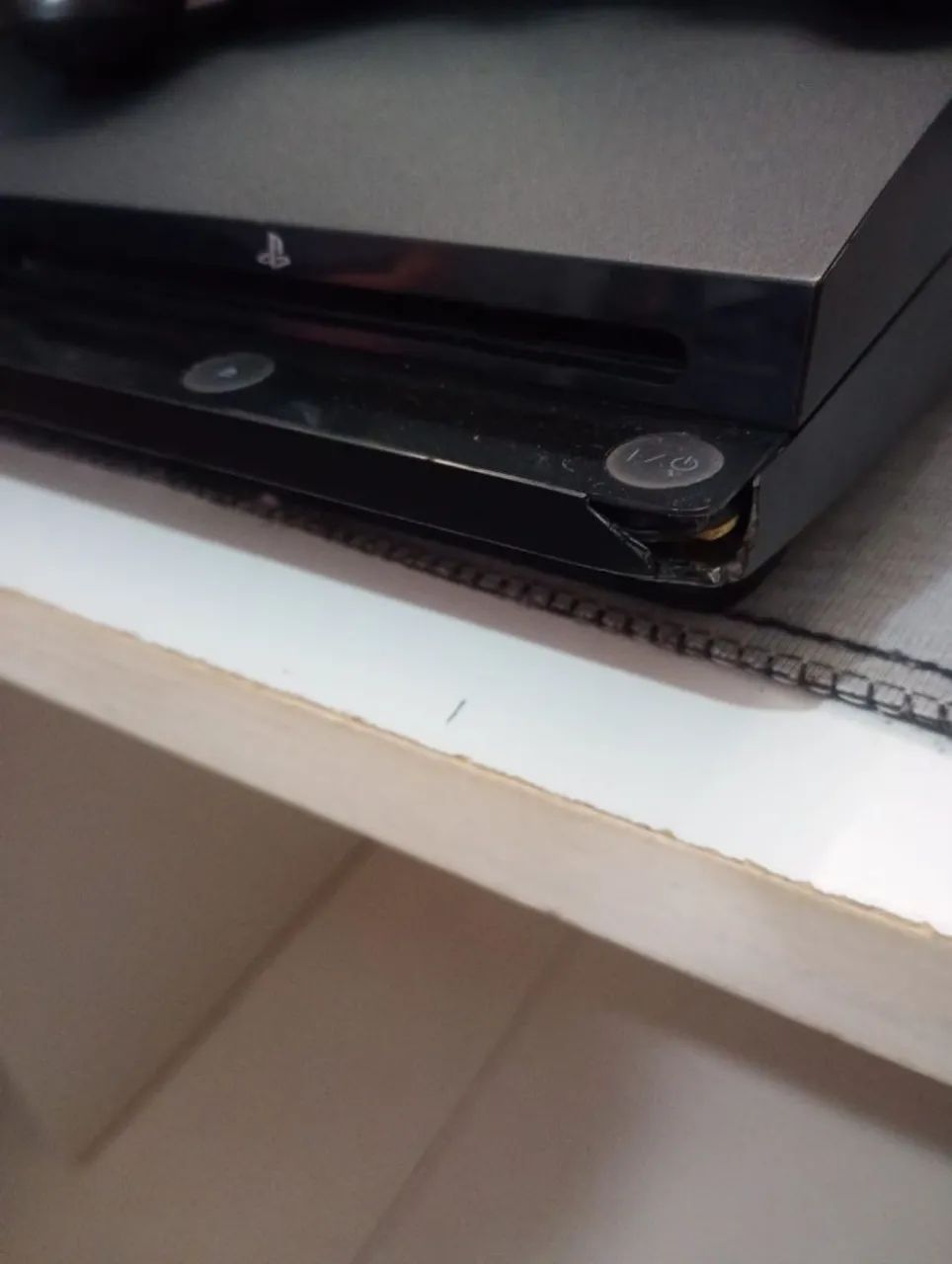 Playstation 3 com 3 controles e dois jogos  - Foto 5