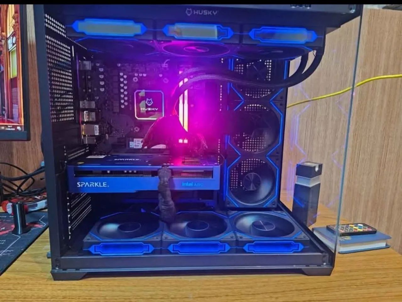 Pc  Ryzer 5 8600g + Intel B570 arc 10gb