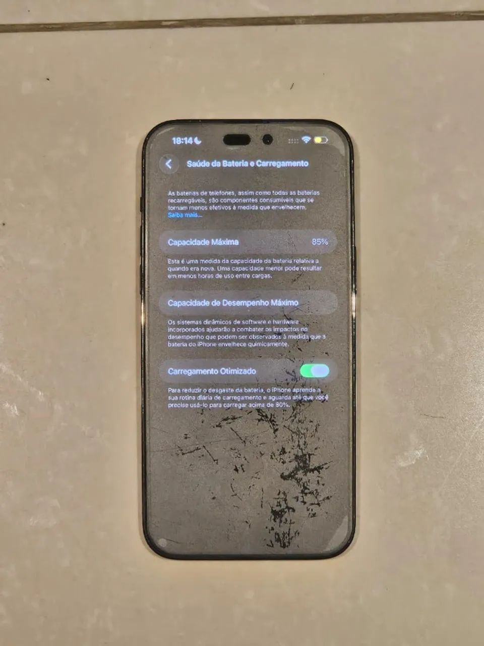 Iphone 14 Pro Max 128gb 85% de Bateria com Capinha e Película em Perfeito Estado - Foto 2