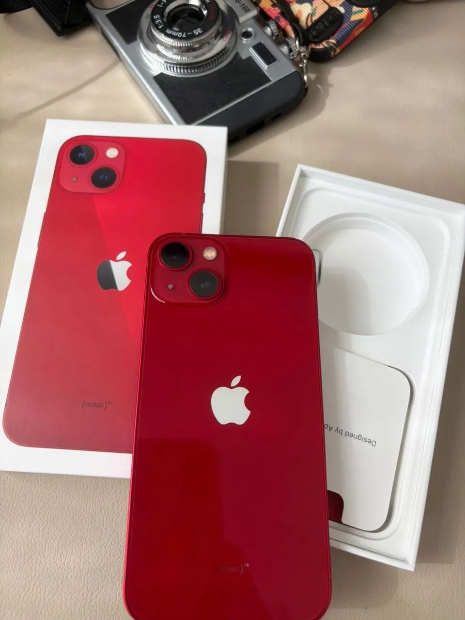 iPhone 13 128GB RED Todo Original + Caixa - Bateria 81% - Foto 4