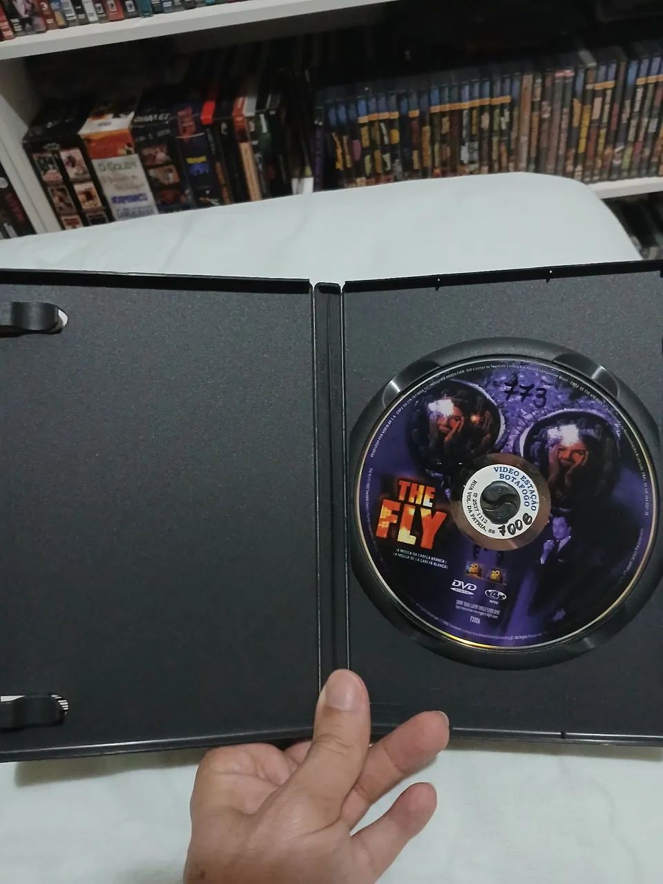 Dvd a mosca de cabeça branca vincent price terror - Foto 2