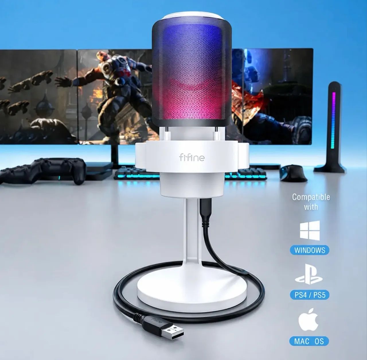 Microfone gamer fifne A8