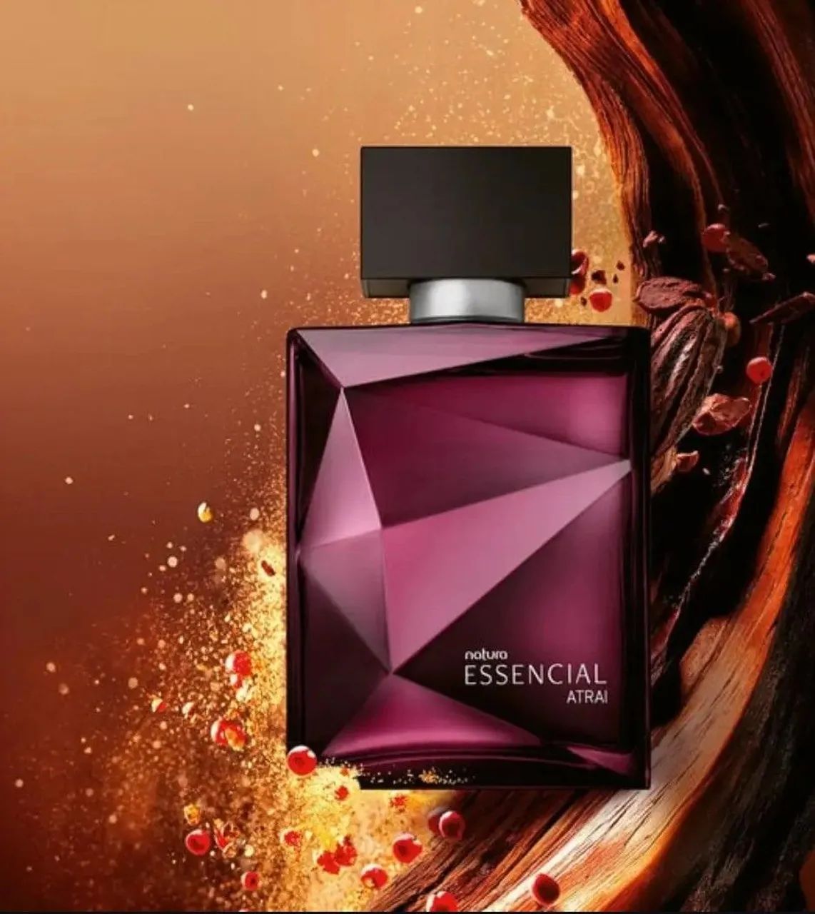 DEO PARFUM ESSENCIAL ATRAI MASCULINO  - Foto 3