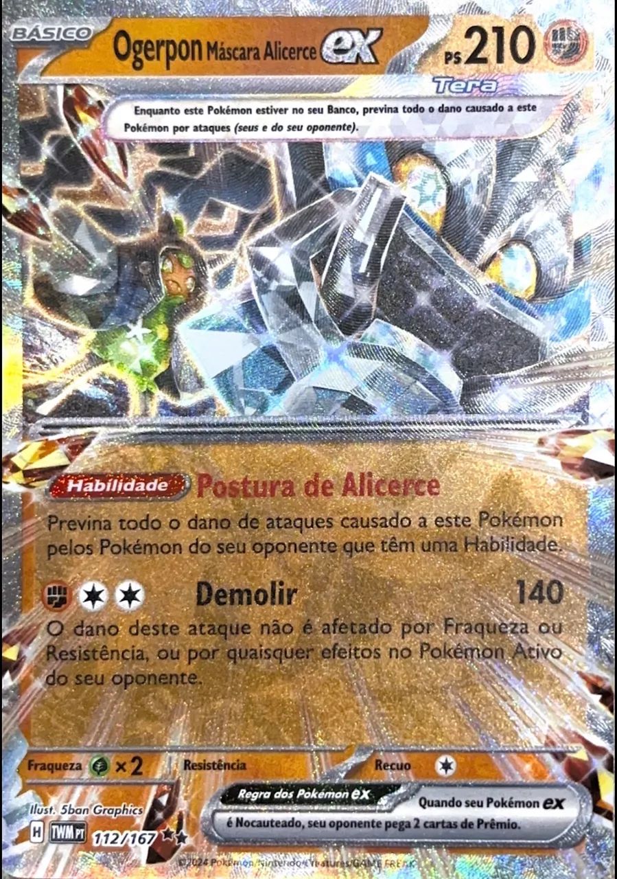 CARTA POKÉMON EX 