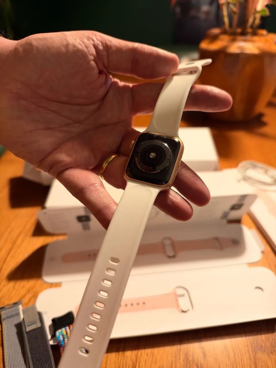 Apple Watch  Série 5 Rosê Gold - Foto 4