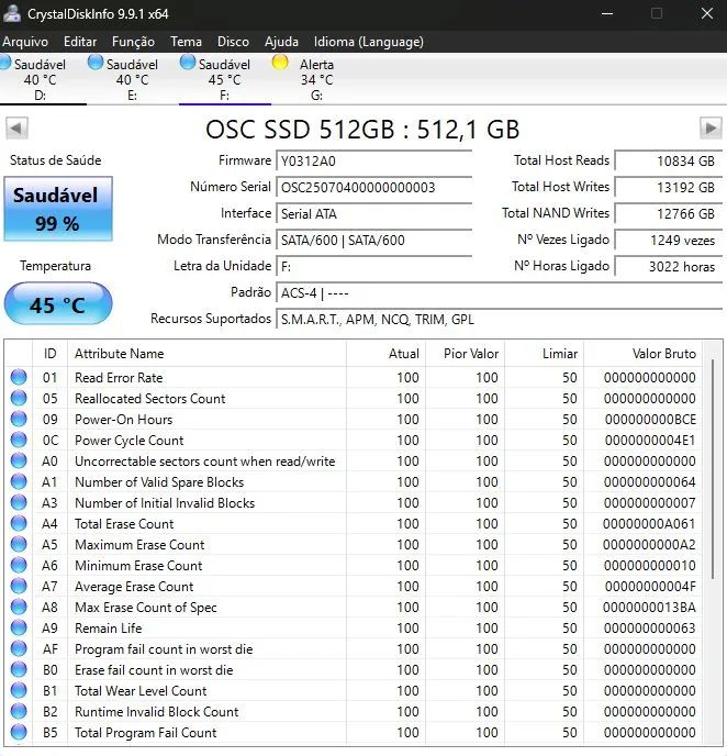 Ssd OSCO 512 GB  - Foto 2