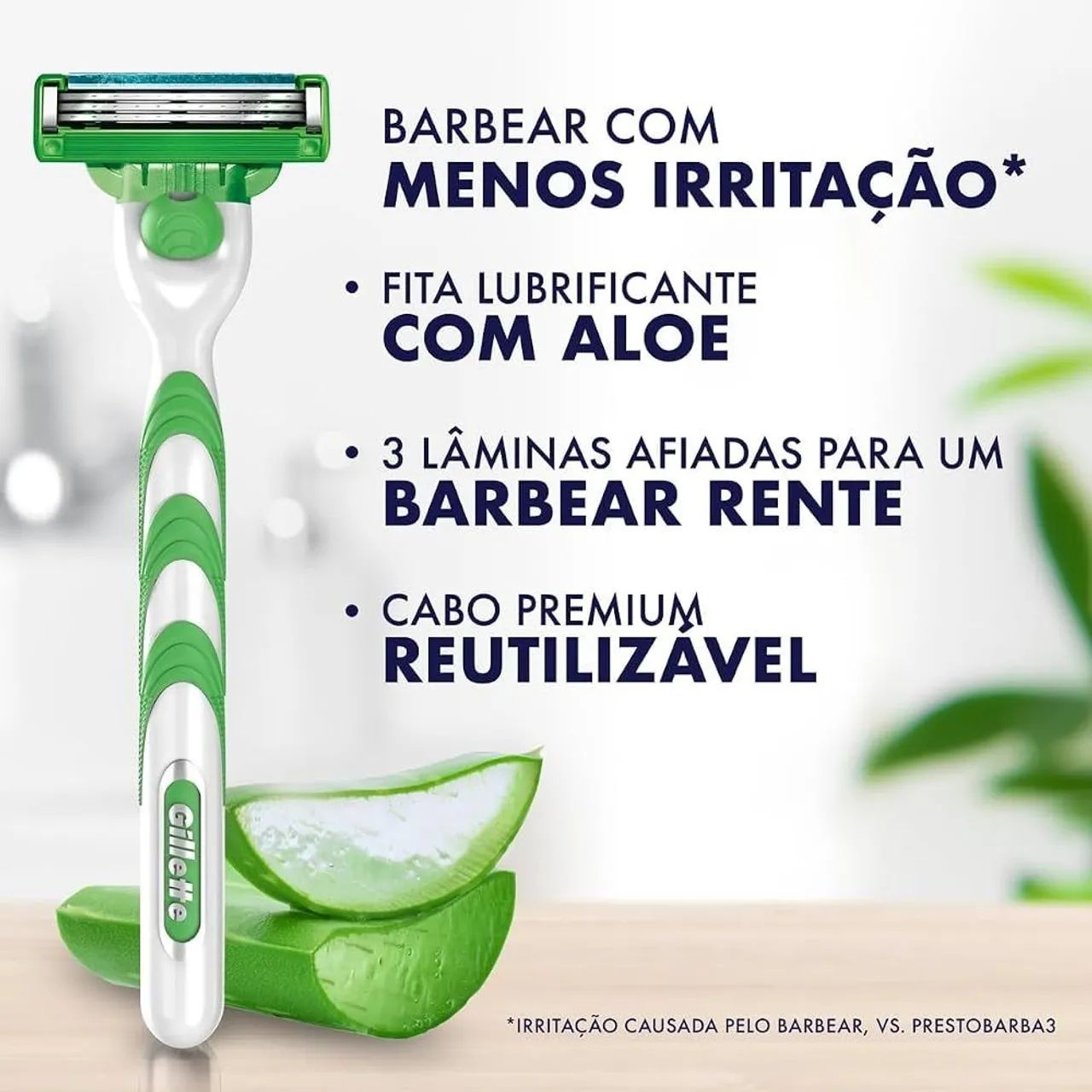 Gillette Mach3 Sensitive - Carga para Barbear, 20 unidades - Foto 2