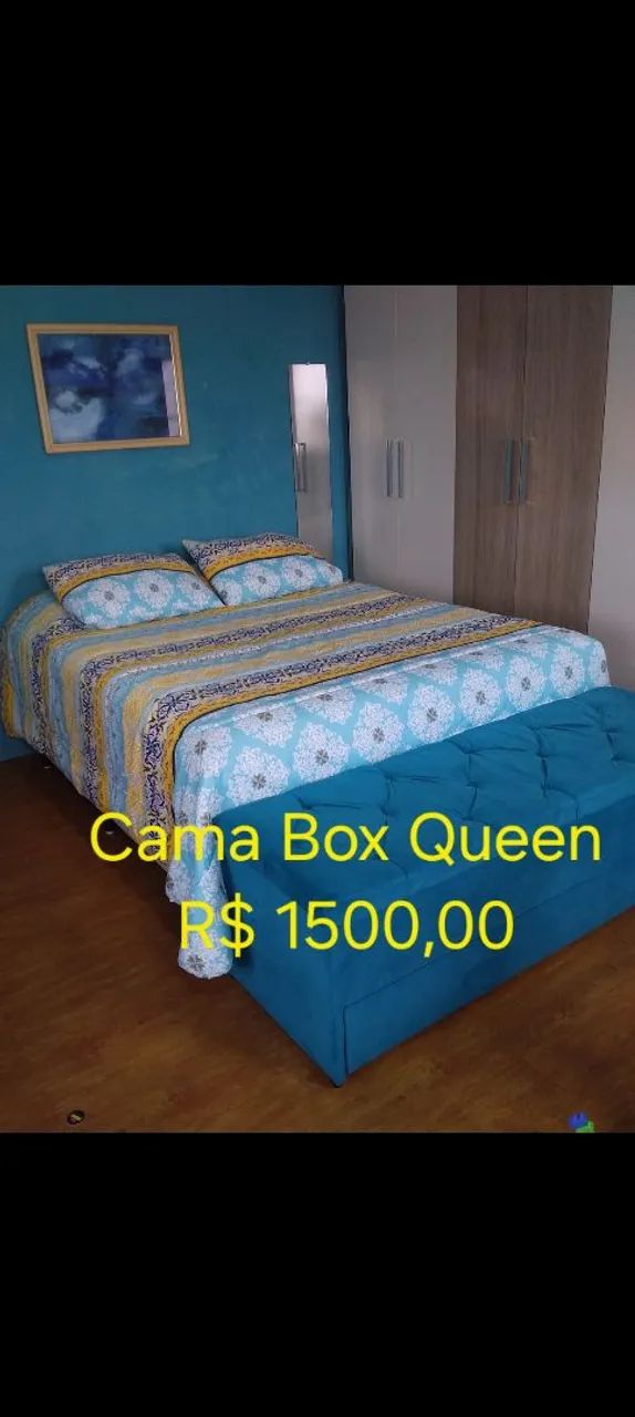 Cama Box Queem