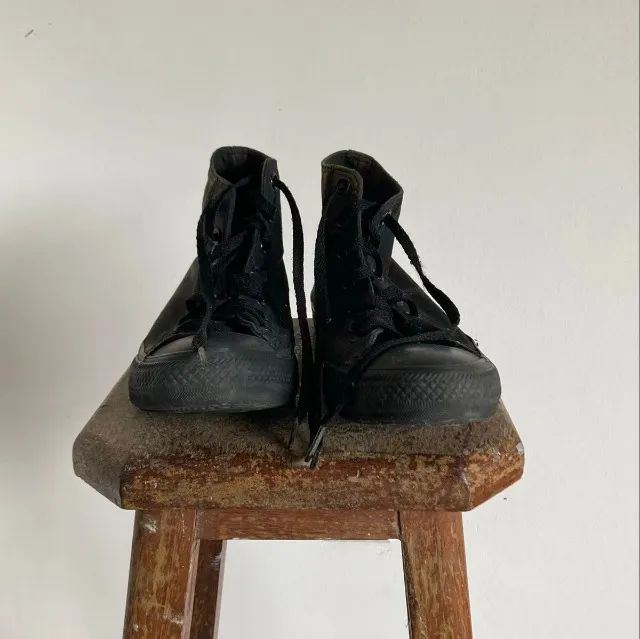 Tênis Converse All Star Chuck Taylor Preto - Foto 2