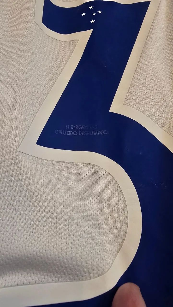Camisa do Cruzeiro Branca 2022 - Foto 3