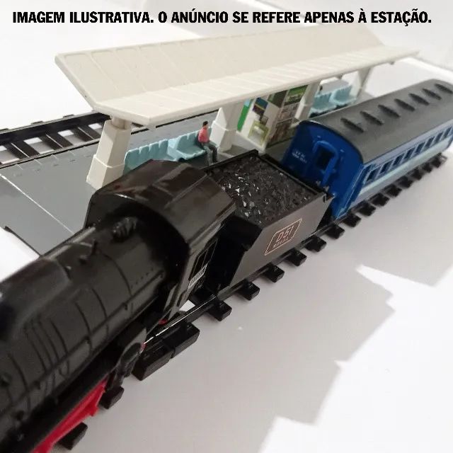 Ferrorama Tomy estação longa de passageiros - Foto 4
