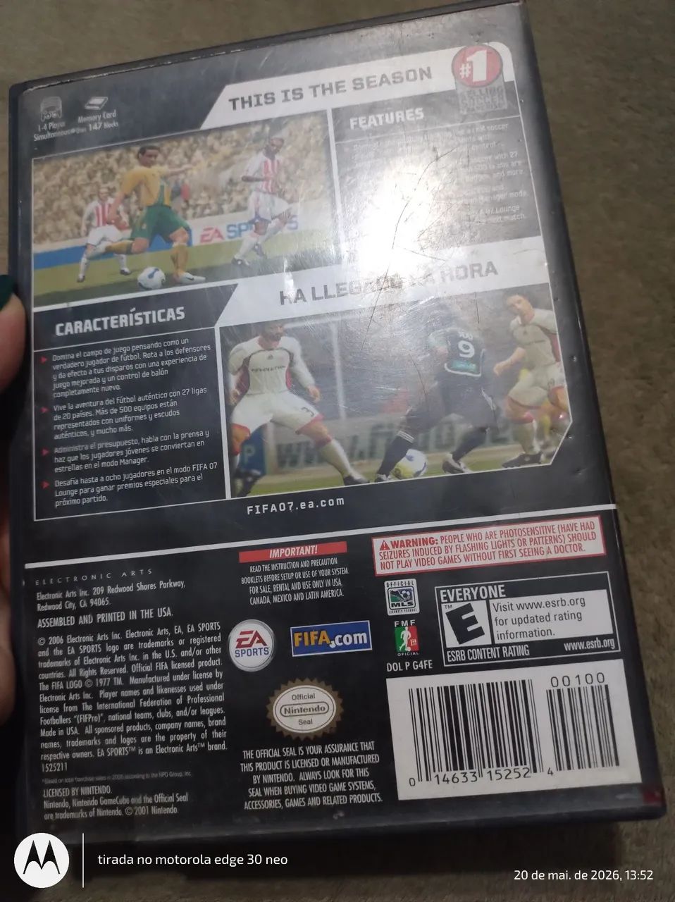 Fifa soccer 007 original  - Foto 3