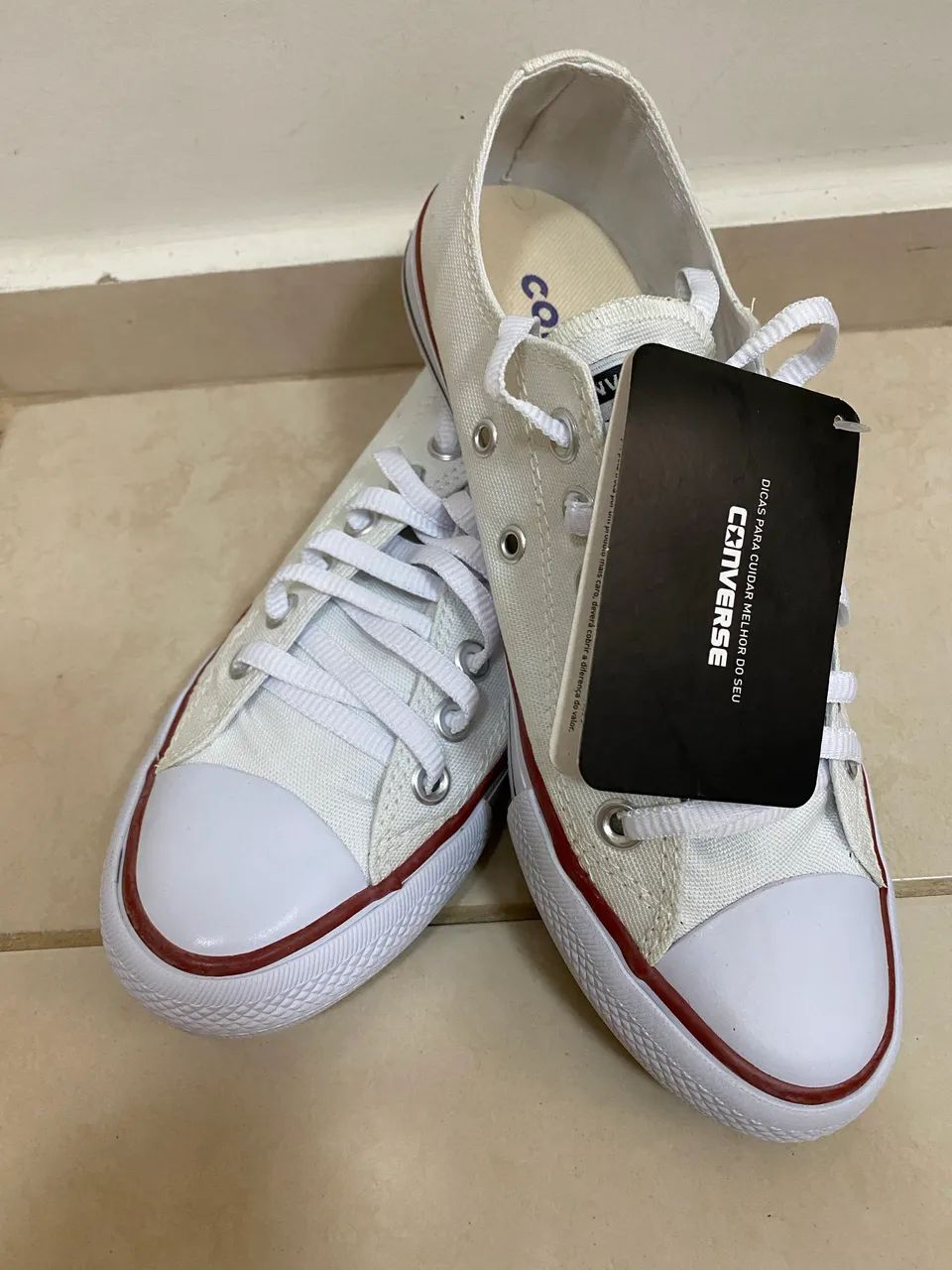 Tênis All Star Converse Branco - Número: 38 - Foto 2