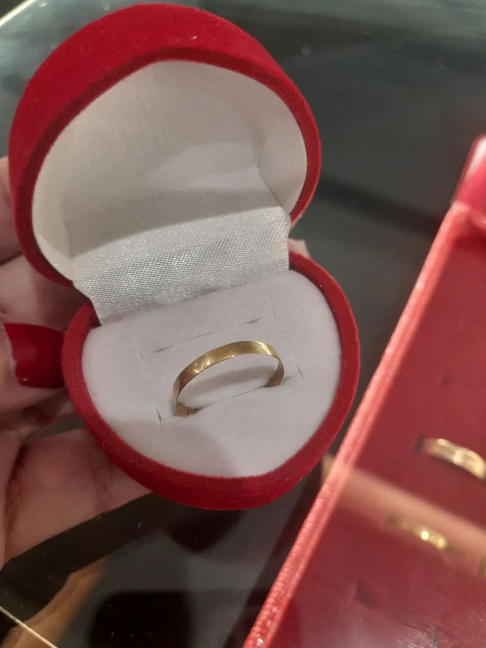 Alianças em ouro 18 k