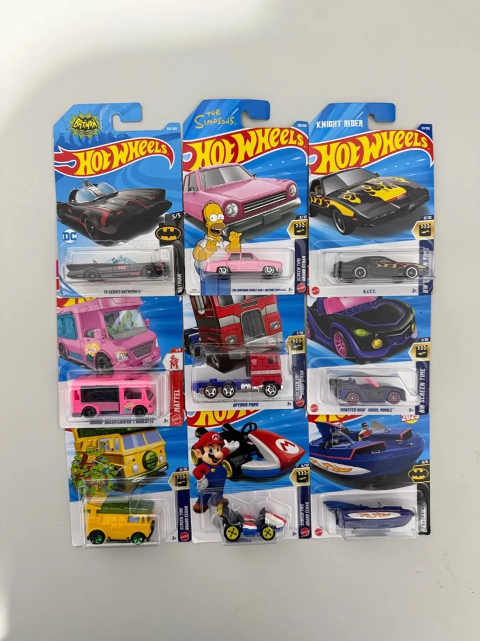 Hot Wheels Temáticos 