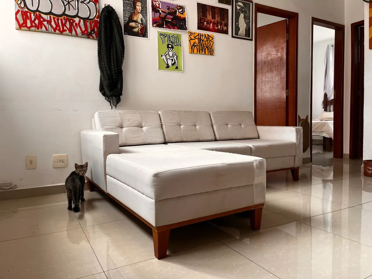 Sofá com chaise - Foto 3
