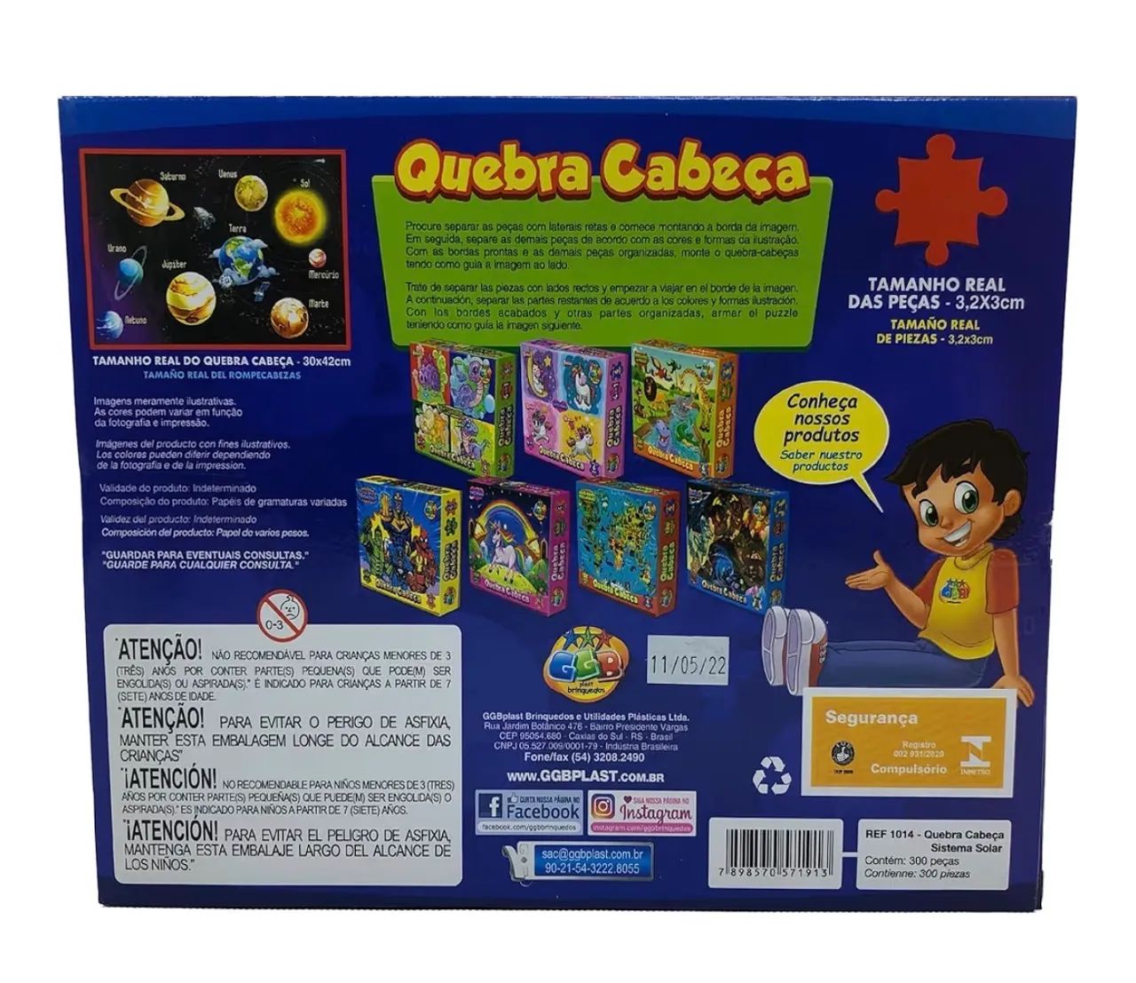 Quebra cabeça sistema solar 300 peças  - Foto 2