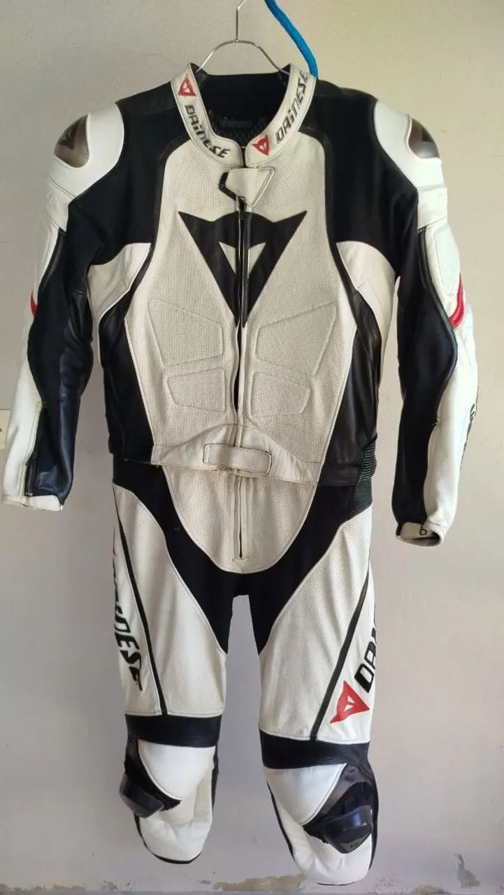 Macacão motociclista Dainese tm 52 2 PCs 