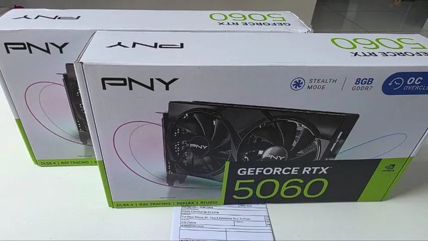 Placa de Video 5060 PNY nova garantia de 1 ano