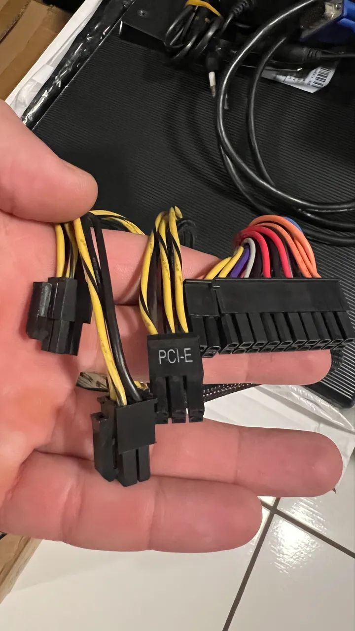 Fonte ATX 370w Real com Plug pciex pra Computador 