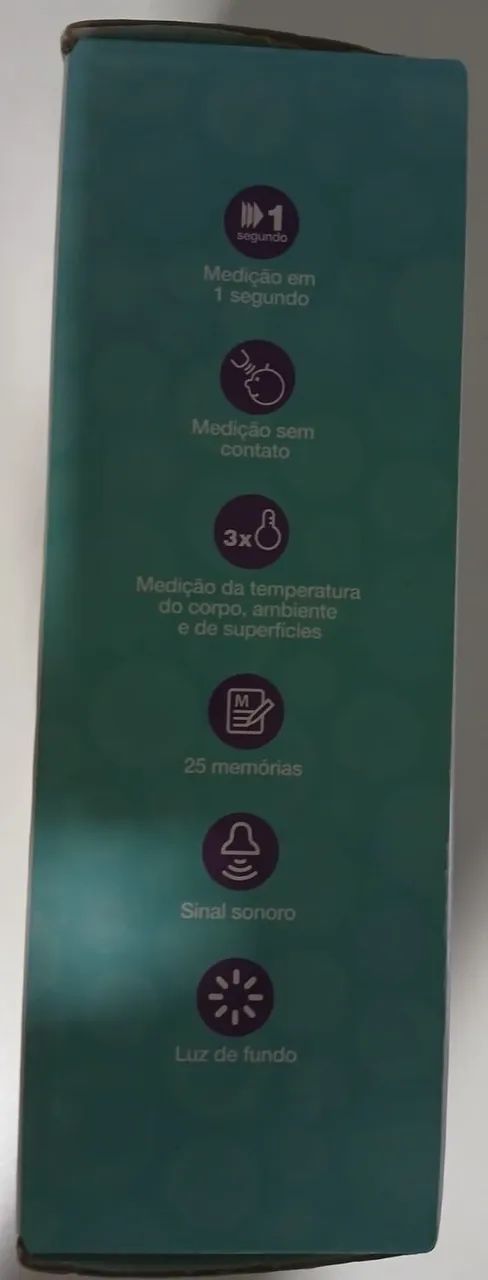 Termômetro Digital de Testa Omron modelo MC-720 - Foto 3