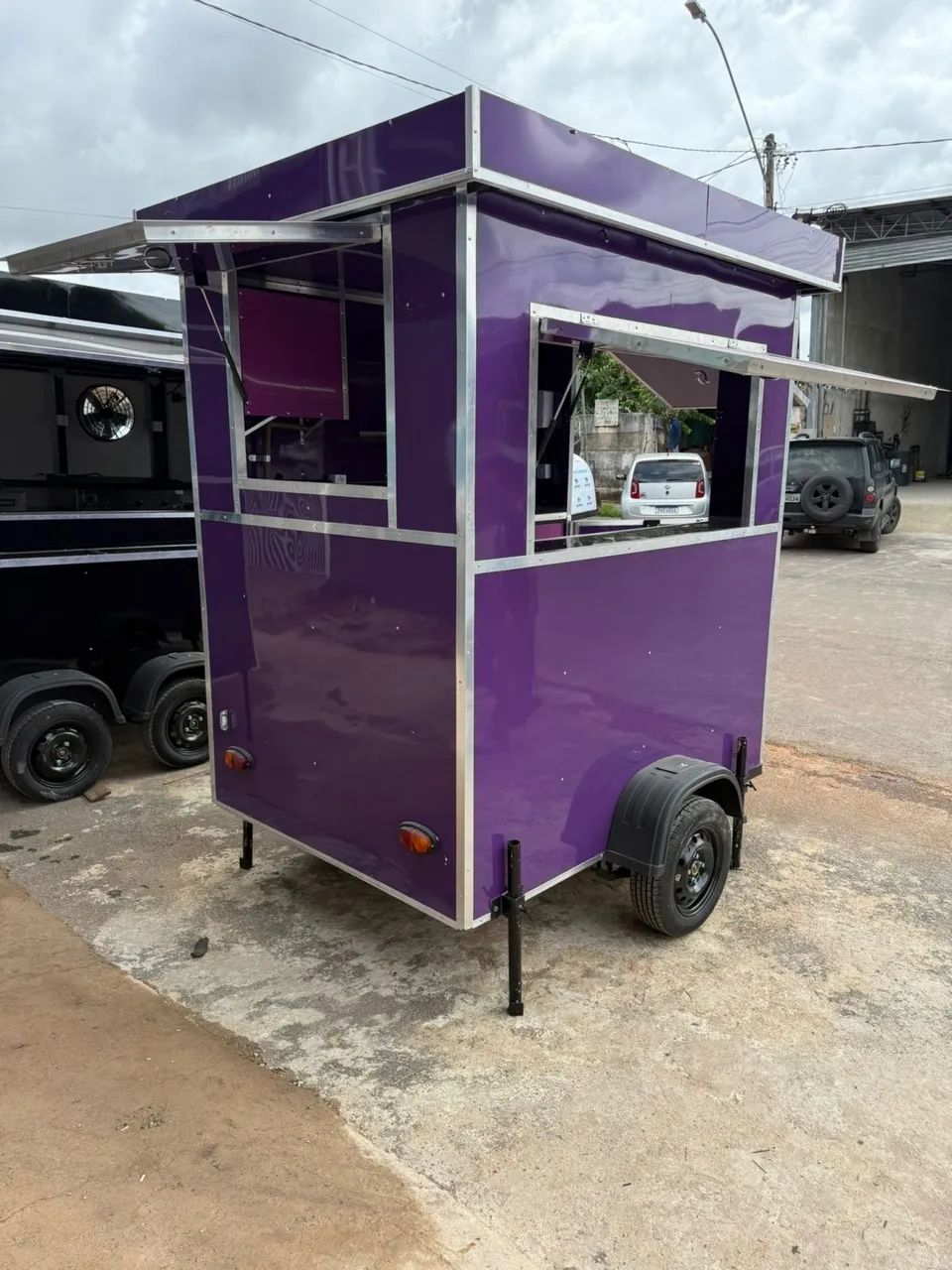 Food truck trailer  - Foto 2