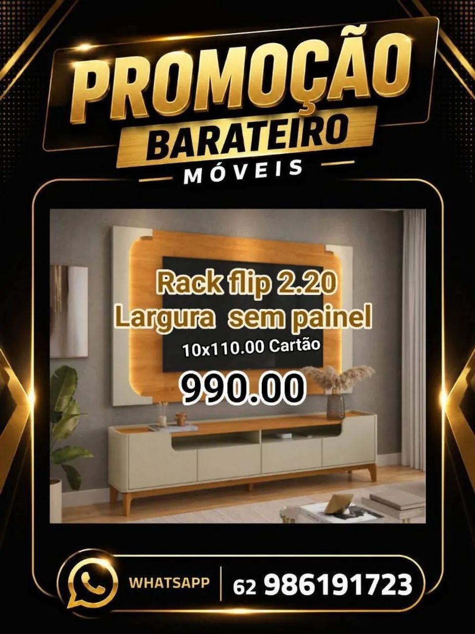 Rack flip 220m novo 