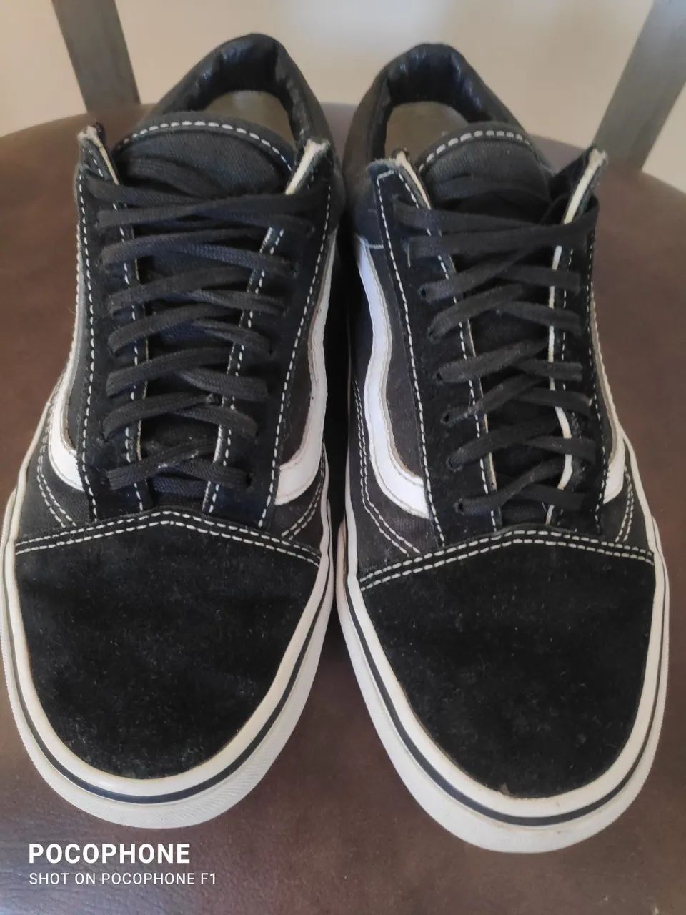 Tênis Vans em couro, N°36. - Foto 2