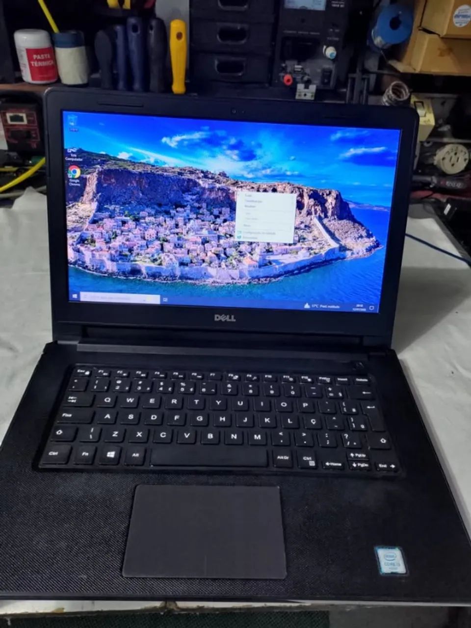 NOTEBOOK DELL CORE I3 6006 8 GIGAS SSD 120 BATERIA NOVA