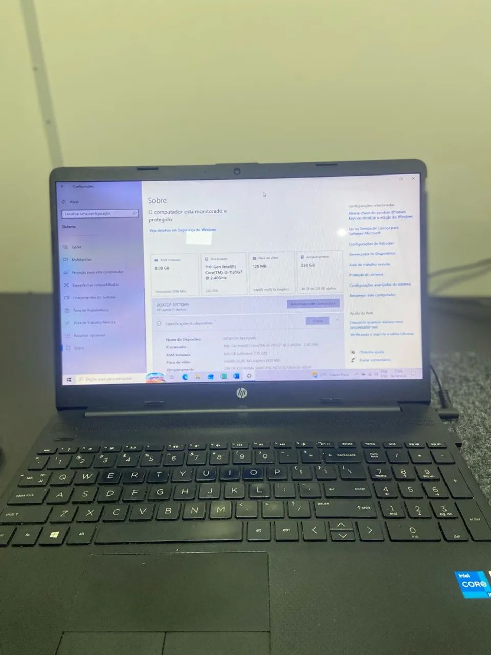 Notebook bom estado novo  - Foto 4
