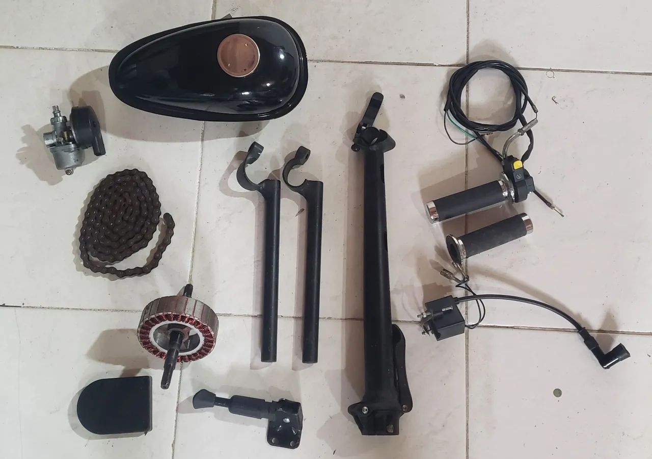 Pecas para bicicleta motor ou patinet. 