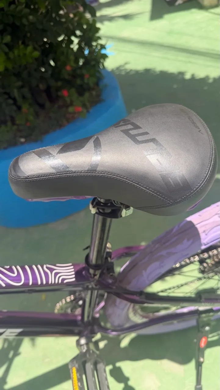 BICICLETA SEMI NOVA ARO 26 - USADA APENAS 3 VEZES - Foto 3
