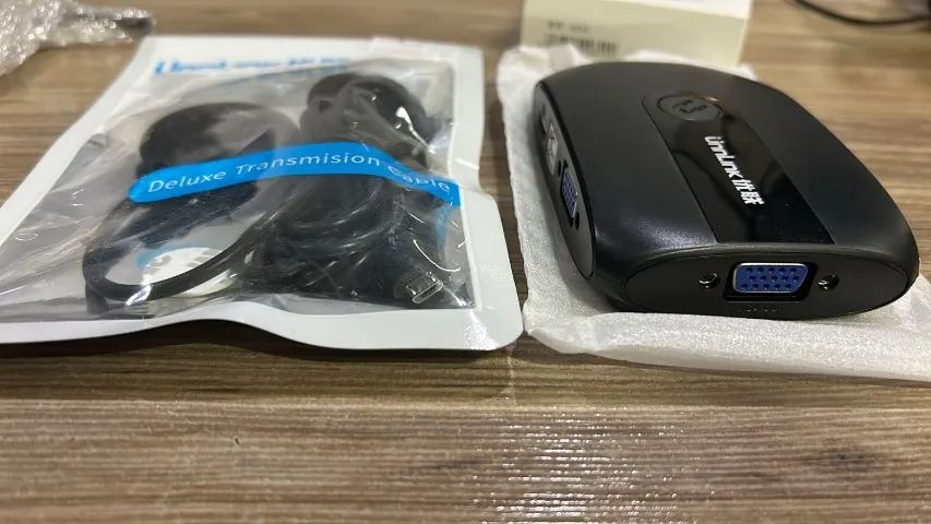 Switch KVM VGA 2x1 Unnlink (2 PCs / 1 Monitor)